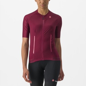 Dámské Dres Castelli ENDURANCE W Vínové | VUC041397