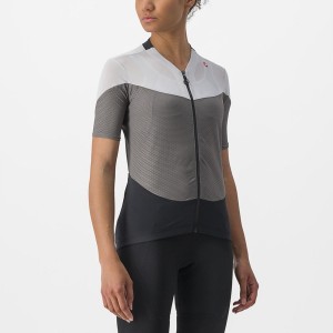 Dámské Dres Castelli GRADIENT COLOR BLOCK Šedé Stříbrné Šedé | LUP309127