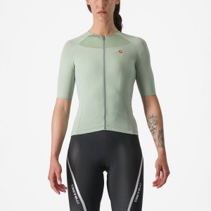 Dámské Dres Castelli VELOCISSIMA 2 Zelene Blankyt | KJZ847536