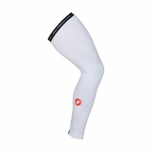 Dámské Oteplovač Nohou Castelli UPF 50 + LIGHT LEG SLEEVES Bílé | PBV731986