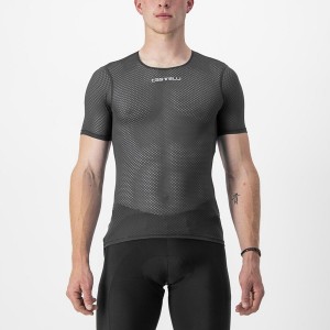 Pánské Základní Vrstva Castelli PRO MESH 2.0 SHORT SLEEVE Černé | QCA496257