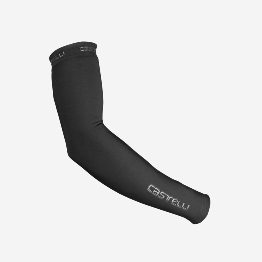 Dámské Arm Warmer Castelli THERMOFLEX 2 Černé | GOL274631