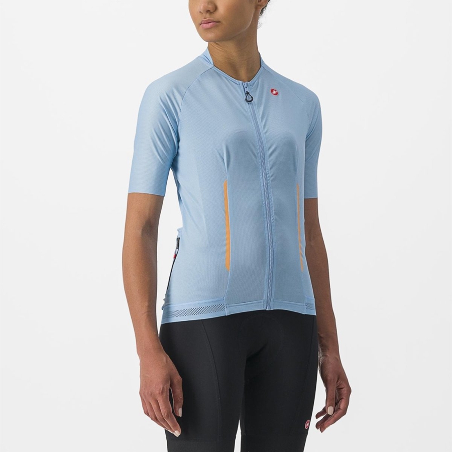 Dámské Dres Castelli ENDURANCE W Blankyt | EQT792305