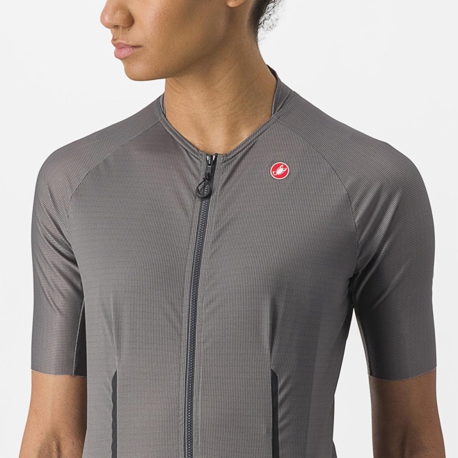 Dámské Dres Castelli ENDURANCE W Šedé | YUP748295