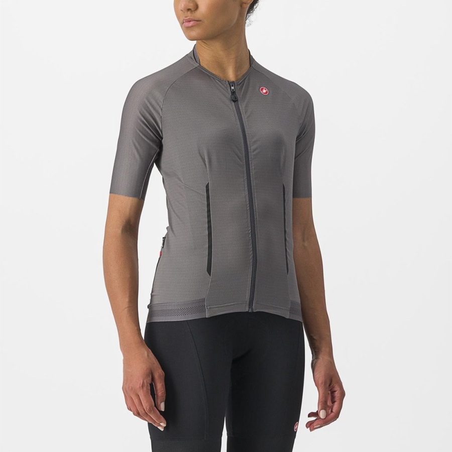 Dámské Dres Castelli ENDURANCE W Šedé | YUP748295