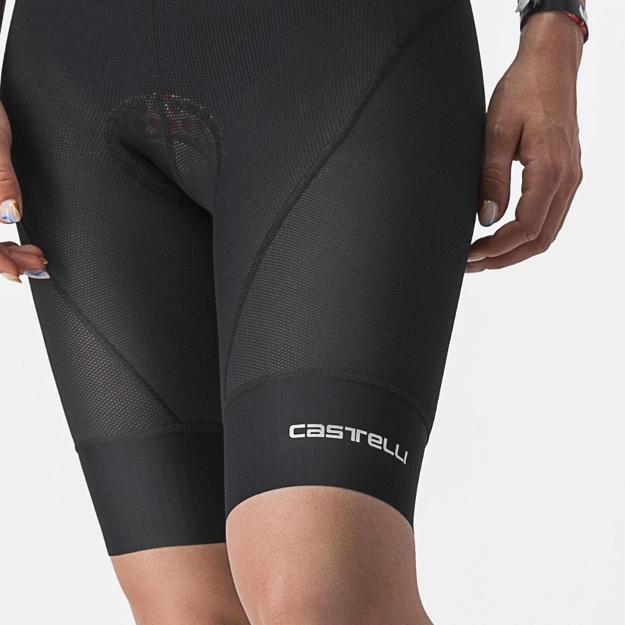 Dámské Kraťasy Castelli TRAIL W LINER Černé | ECF481560