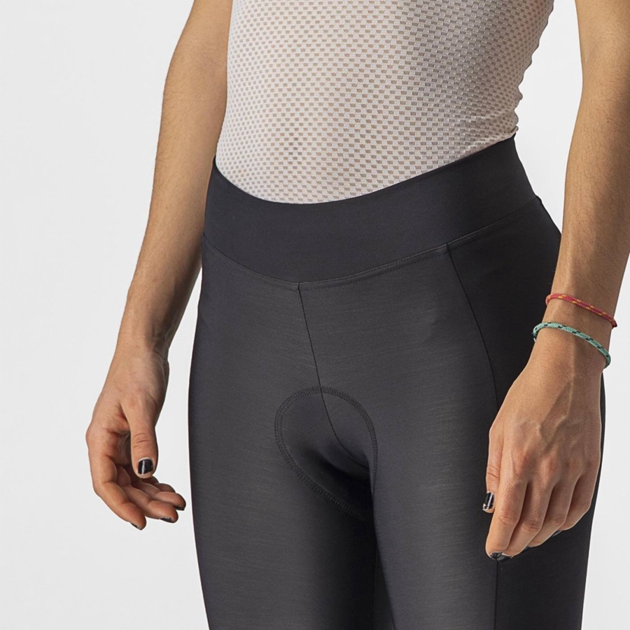 Dámské Legíny Castelli VELOCISSIMA THERMAL KNICKER Černé Černé | HCQ195063