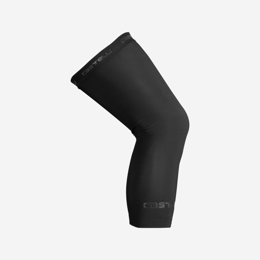 Dámské Oteplovač Nohou Castelli THERMOFLEX 2 KNEE WARMER Černé | WYM201354