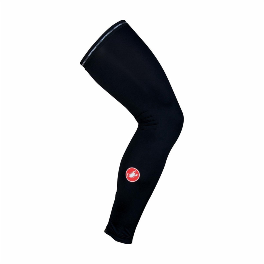 Dámské Oteplovač Nohou Castelli UPF 50 + LIGHT LEG SLEEVES Černé | RFJ410289