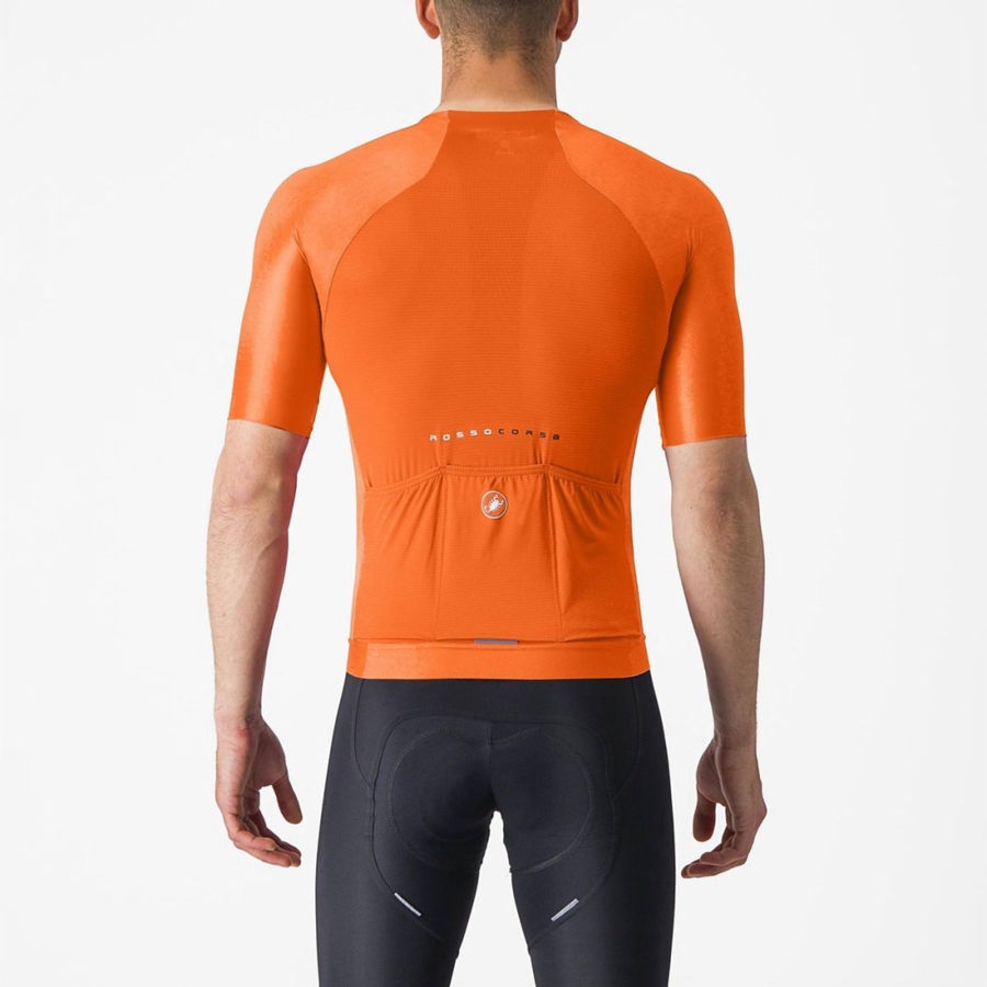 Pánské Dres Castelli AERO RACE 7.0 Oranžové | MUL045326