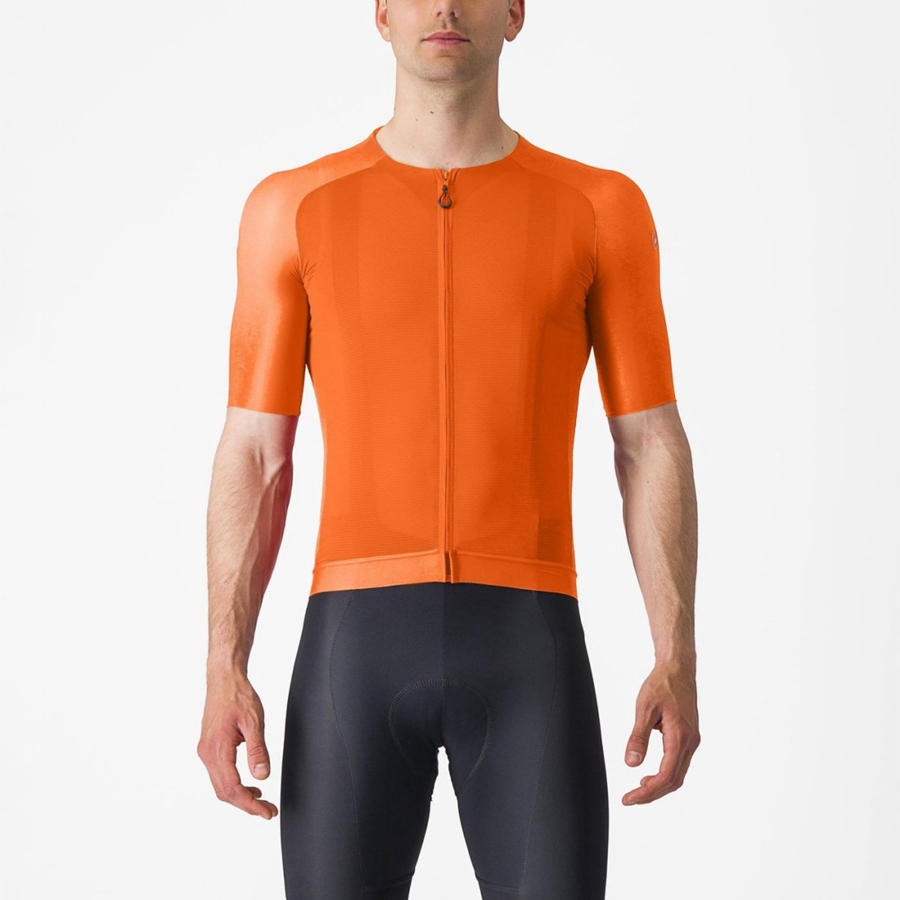 Pánské Dres Castelli AERO RACE 7.0 Oranžové | MUL045326