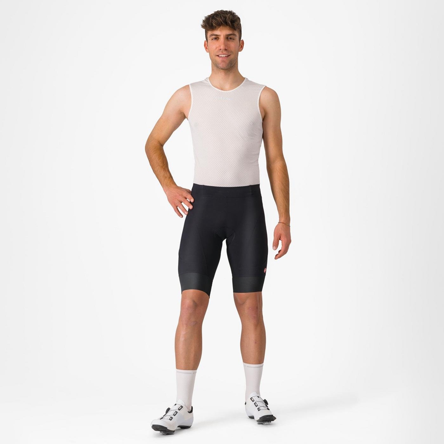 Pánské Kraťasy Castelli ENDURANCE 3 Černé | STX805649