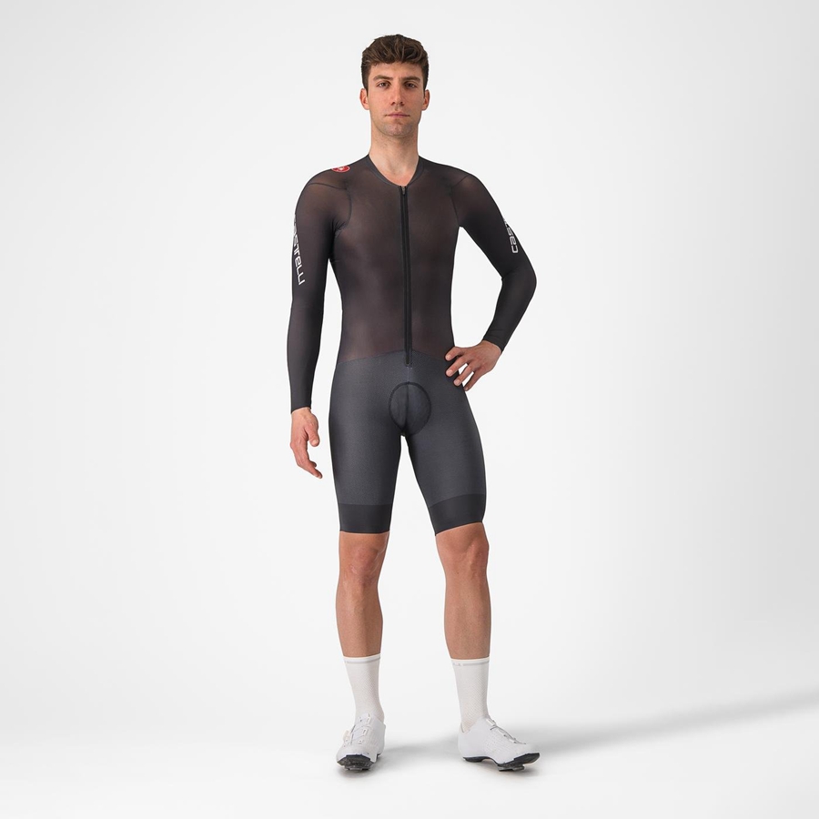 Pánské Speedsuit Castelli BODY PAINT 4.X Černé | BST147962