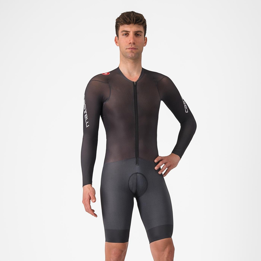 Pánské Speedsuit Castelli BODY PAINT 4.X Černé | BST147962