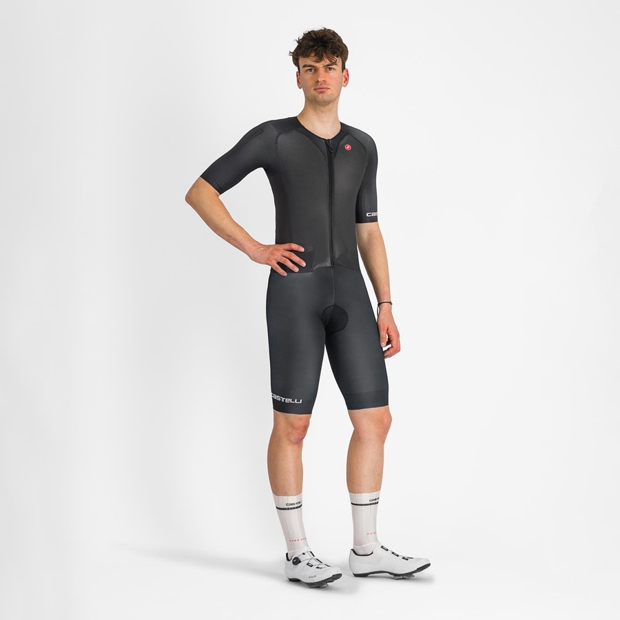 Pánské Speedsuit Castelli SANREMO BTW Černé | HSL893720